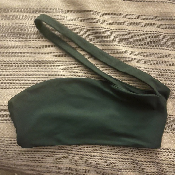 JADE Swim - Halo One Shoulder Strap Bandeau Bikini Top - Picture 1 of 4